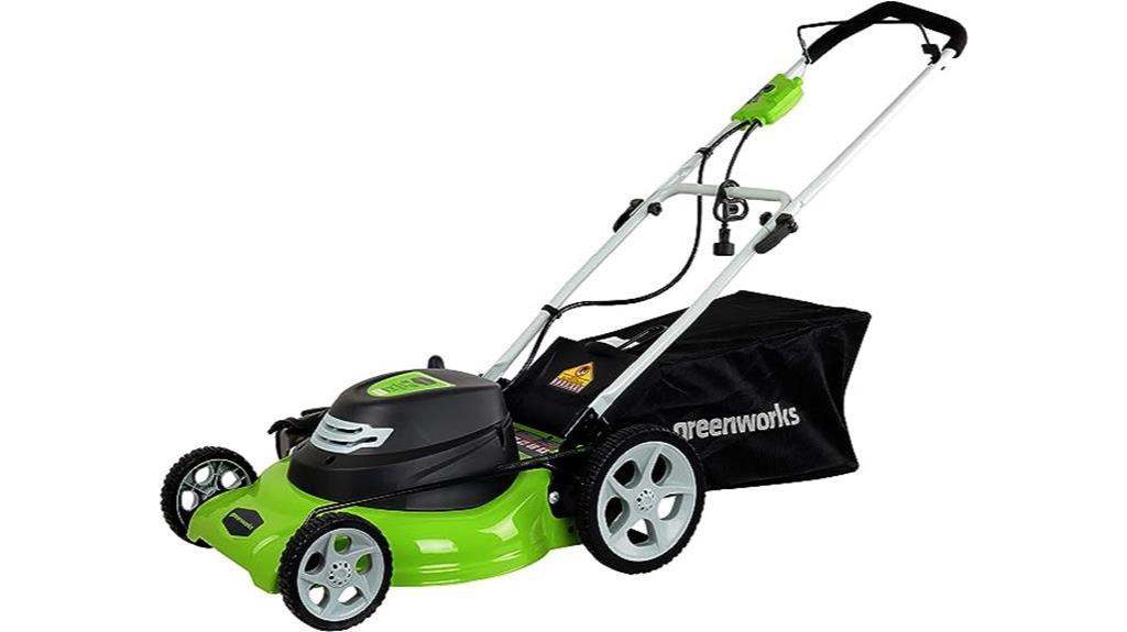 electric lawn mower with cord