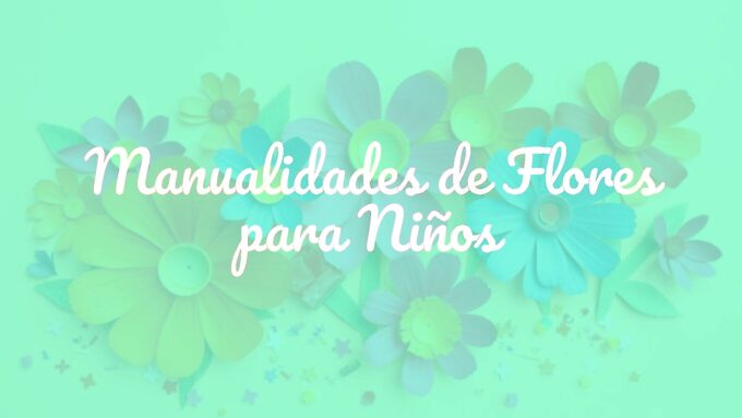 Colorful handmade paper flowers created by children, bright and cheerful, craft materials scattered, playful vibe, illustration style.