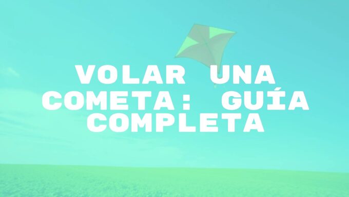 A colorful kite flying high in a blue sky, sunny day, green field below, joyful atmosphere, realistic.