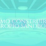 Digital sandbox environment with code and software windows, modern interface, blue and white colors, clean and safe lab aesthetic, illustrative style.