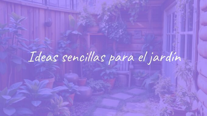 A cozy small garden with low-maintenance plants, rustic wooden decorations, and a peaceful atmosphere, natural lighting, realistic.