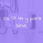 Electrical equipment with IP44 rating, protected against dust and water, modern design, safe for bathroom or garden use, clean and professional look.