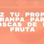 A homemade fruit fly trap with ripe fruit and vinegar, natural lighting, realistic.