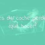 A stressed person searching for lost car keys, modern car interior, realistic, slightly dramatic lighting.